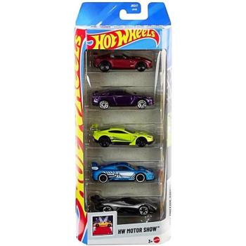 Hot Wheels Motor Show 5 db-os kisautó szett – Mattel kép