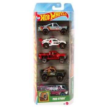 Hot Wheels: Mud Studs járművek 5db-os kisautó szett - Mattel kép
