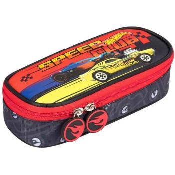 Hot Wheels ovális tolltartó 23x9,5x6cm kép