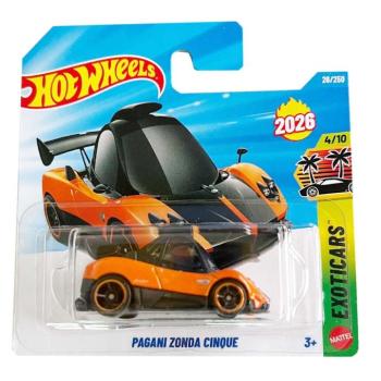 Hot Wheels: Pagani Zonda Cinque kisautó 1/64 - Mattel kép