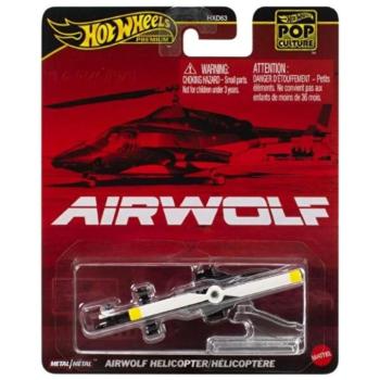 Hot Wheels Pop Kultúra Airwolf Helicopter 1/64 – Mattel kép