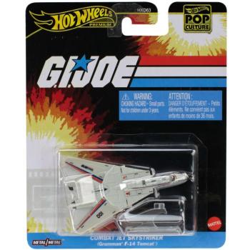 Hot Wheels: Pop Kultúra G.I. Joe Combat Jet Skystriker repülő 1/64 - Mattel kép
