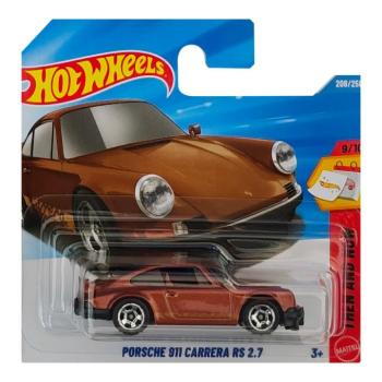 Hot Wheels: Porsche 911 Carrera RS 2.7 barna kisautó 1/64 - Mattel kép