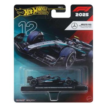Hot Wheels Premium: Kimi Antonelli Mercedes #12 Formula 1 kisautó 1/64 - Mattel kép
