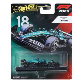 Hot Wheels Premium: Lance Stroll Aston Martin #18 Formula 1 kisautó 1/64 - Mattel kép