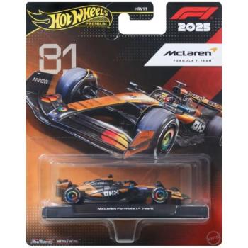 Hot Wheels Premium: McLaren Formula 1 team No.:81 kisautó 1/64 - Mattel kép