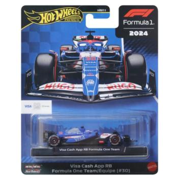 Hot Wheels Premium: Visa Cash App RB Formula 1 No.:30 kisautó 1/64 - Mattel kép