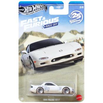Hot Wheels Silver Series: Halálos iramban 1995 Mazda RX-7 kisautó 1/64 - Mattel kép
