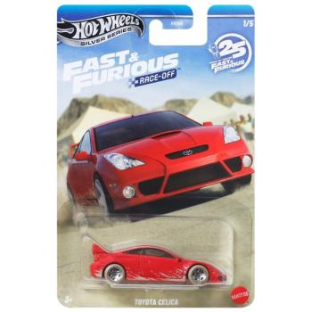 Hot Wheels Silver Series: Halálos iramban Toyota Celica kisautó 1/64 - Mattel kép
