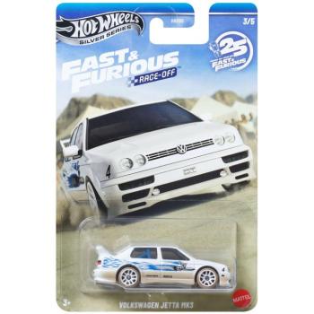 Hot Wheels Silver Series: Halálos iramban Volkswagen Jetta MK3 kisautó 1/64 - Mattel kép