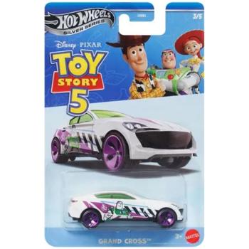 Hot Wheels Silver Series: Toy Story 5 Grand Cross kisautó 1/64 - Mattel kép