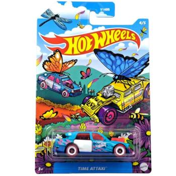 Hot Wheels Spring Series: Time Attaxi kisautó 1/64 - Mattel kép
