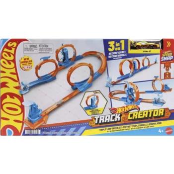 Hot Wheels: Tripla hurok pálya kreátor szett - Mattel kép