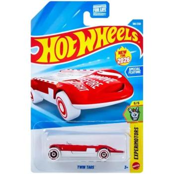 Hot Wheels: Twin Tags kisautó 1/64 - Mattel kép