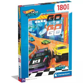 Hot Wheels versenyre fel 180db-os super puzzle - Clementoni kép