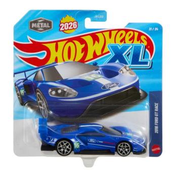 Hot Wheels XL: 2016 Ford GT Race kisautó 1/43 - Mattel kép
