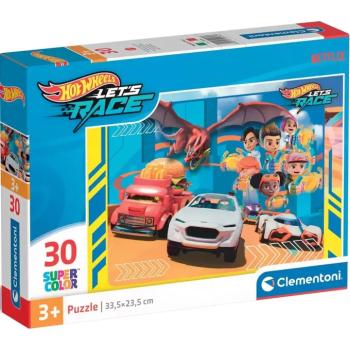 Hotwheels 30 db-os Supercolor puzzle - Clementoni kép