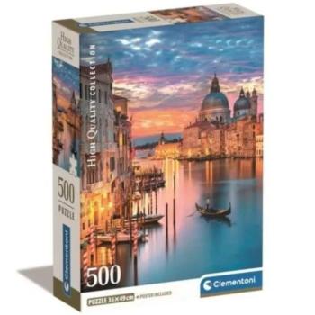 HQC Velence fényei 500db-os puzzle - Clementoni kép
