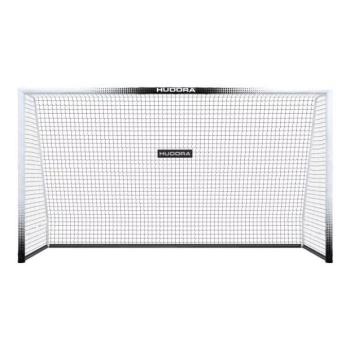 Hudora: Pro Tect Advanced fém focikapu, 360 cm - fehér-fekete kép