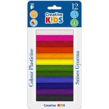 ICO: Creative kids színes gyurma 12db-os 165g-os szett kép