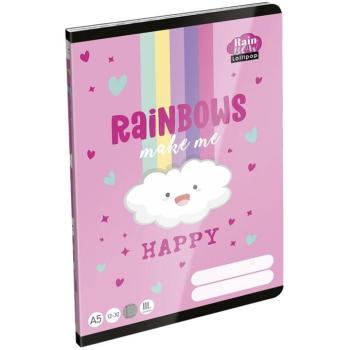 ICO: Lizzysuli Lollipop Rainbow 3. osztályos vonalas füzet A/5 12-32 kép
