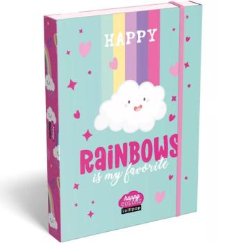 ICO: Lizzysuli Lollipop Rainbow gumis füzetbox A/5 kép