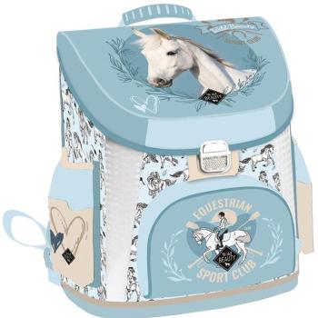ICO: Lizzysuli Wild Beauty Sport Club lovas ergonomikus iskolatáska, hátizsák 39x35x24 cm kép