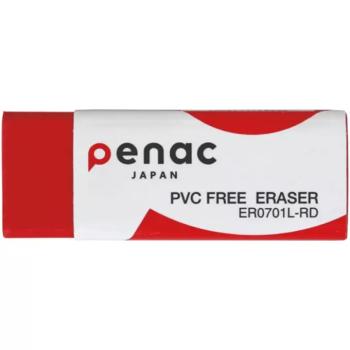 ICO: Penac forgács és PVC mentes radír piros színben 5,9x2,1x1cm kép