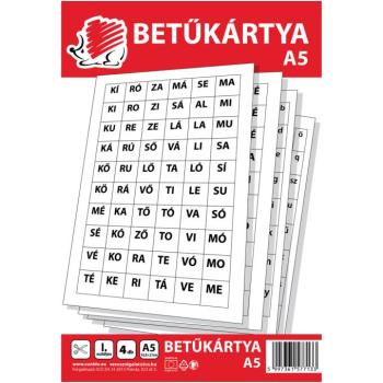 ICO: SÜNI betűkártya A/5-ös 4lap kép