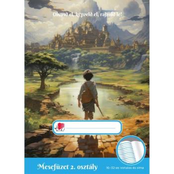 ICO: Süni Fiús II. osztályos mesefüzet A/5-ös 16-32-es vonalazással kép