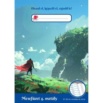 ICO: Süni Fiús IV. osztályos mesefüzet/olvasónapló A/5-ös 21-32-es vonalazással kép