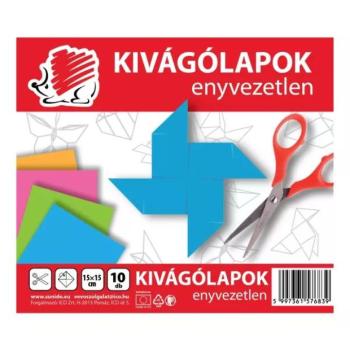 ICO: SÜNI enyvezetlen kivágólap 15x15cm 10lap kép