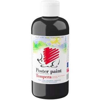 ICO: Süni tempera fekete színben 500ml kép