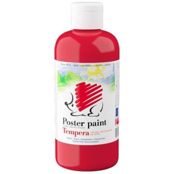 ICO: Süni tempera piros színben 500ml kép