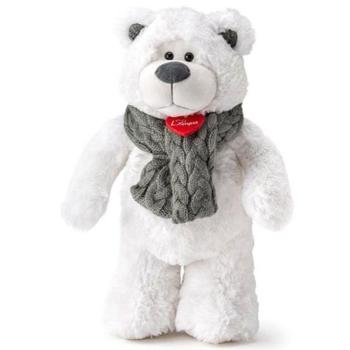 Icy Teddy fehér plüss maci 38cm - Lumpin kép