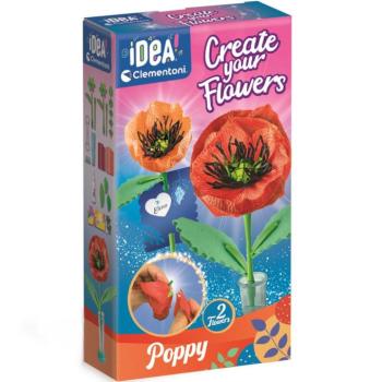 Idea! Pipacs mini virágkészítő szett - Clementoni kép
