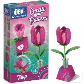 Idea! Tulipán mini virágkészítő szett - Clementoni kép