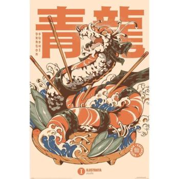 Ilustrata (DRAGON SUSHI) maxi poszter kép