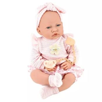 Interaktív puha testű baba – 42 cm, 12 féle hanggal kép
