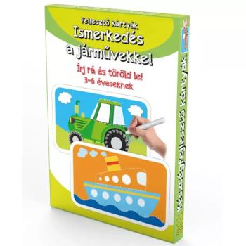Ismerkedés a járművekkel – Fejlesztő kártyák 3-6 éveseknek kép