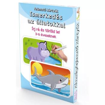 Ismerkedés az állatokkal – Fejlesztő kártyák 3-6 éveseknek kép