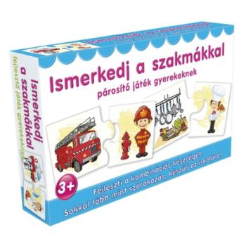 Ismerkedj a szakmákkal párosító játék kép