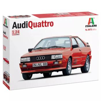 Italeri 1/24 Audi Quattro autó makett kép