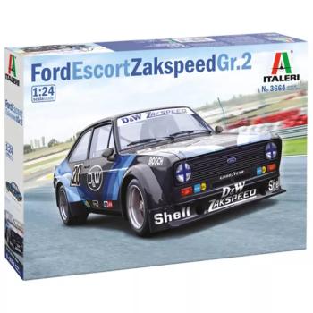 Italeri 1/24 Ford Escort Zakspeed Gr.2 autó makett kép