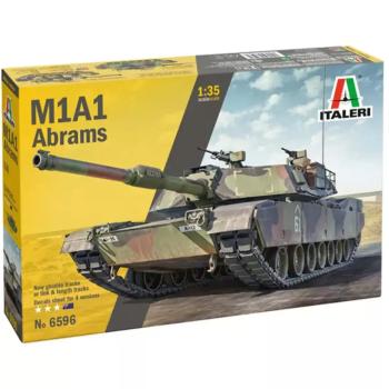 Italeri 1/35 M1A1 Abrams tank makett kép