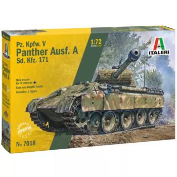 Italeri 1/72 Pz. Kpfw. V Panther Ausf. A Párduc tank makett kép