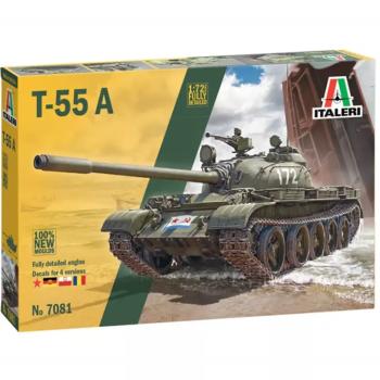 Italeri 1/72 T-55A tank makett kép