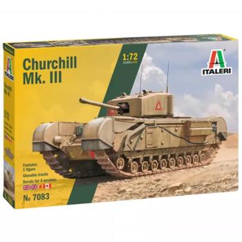 Italeri 1/72 Churchill Mk. III tank makett kép