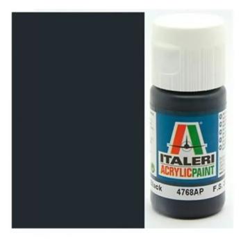 Italeri Flat Black (4768AP) - Matt fekete makett festék 20ml kép