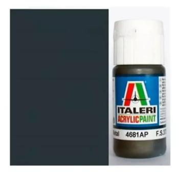 Italeri Flat Gun Metal (4681AP) - Matt fegyverfém makett festék 20ml kép